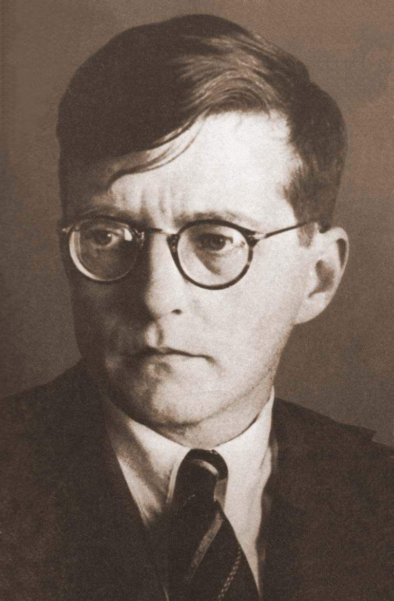 Dmitri Shostakovich in 1942.